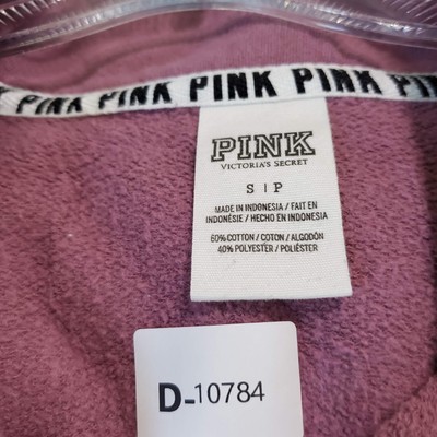Sweat-shirt/ Veste Victoria's Secret PINK Love Pink à Imprimé Zèbre - Neuf Avec Étiquette
