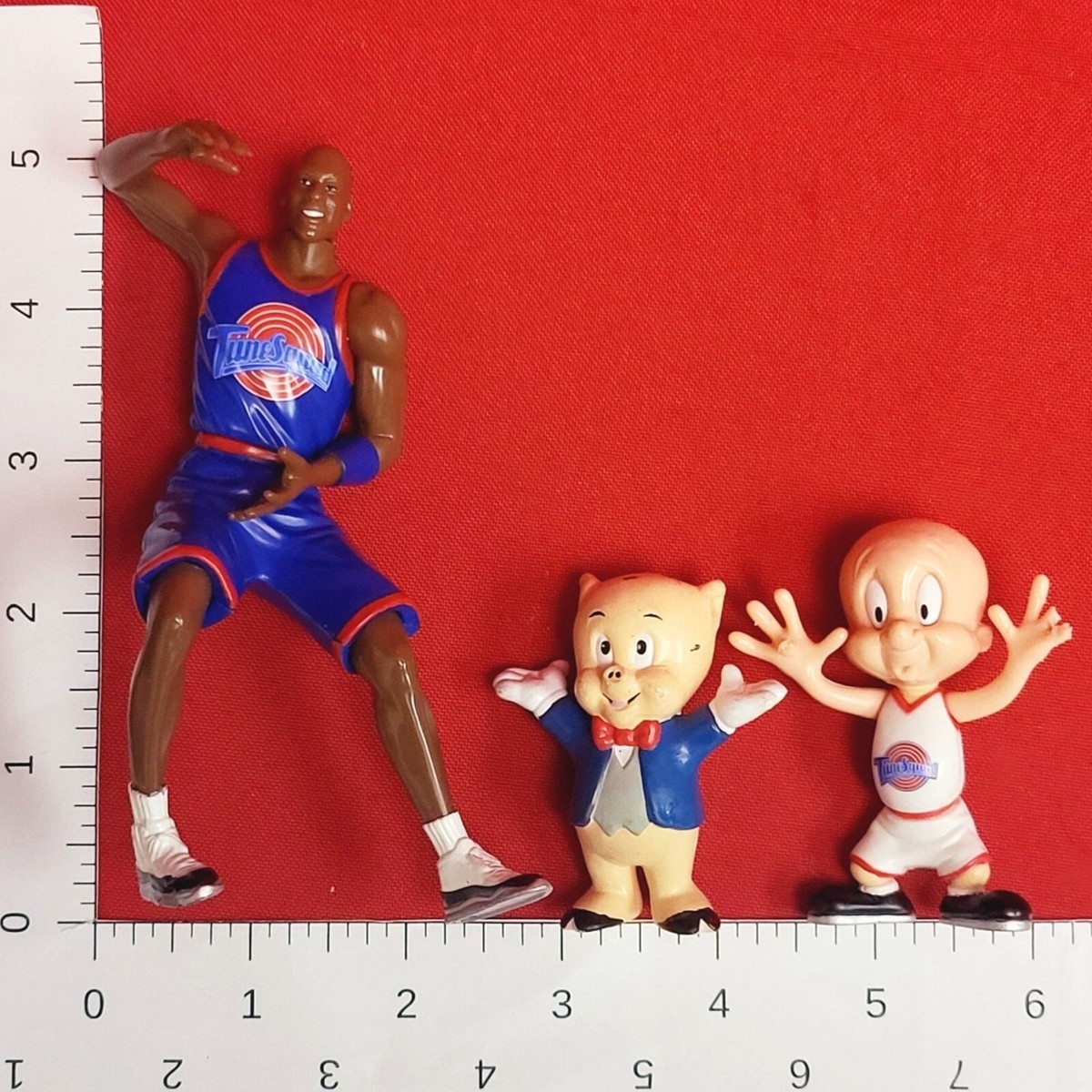 Space Jam Michael Jordan Blue Uniform Elmer Fudd Porky Pig