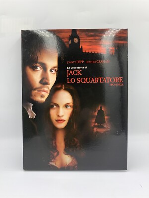 DVD Jack Lo Squartatore Italiano Johnny Depp F4-DITS 22231DS