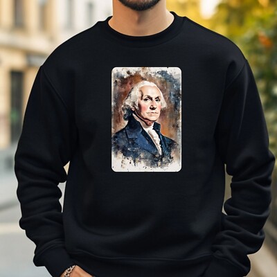 George Washington Sweatshirt Cosy And Perfect For Any Occasion S To 4XL