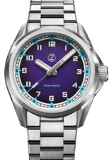 Brand New Zelos SWORDFISH FIELD 38MM SS NEBULA Watch - WARRANTY