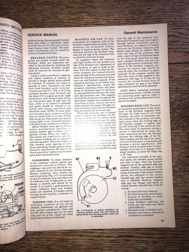 Outboard Motor Service Manual 6th Edition, Volume 1, Below 30hp Paperback - Bild 2 von 5