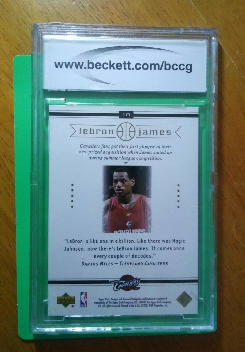 Graded 10 mint Lebron James Rookie Basketball Card | eBay Graded 10 mint Lebron James Rookie Basketball Card | eBay