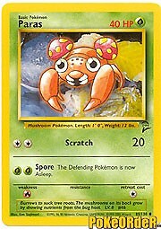 Pokemon BASE SET 2 Card  85/130 Paras