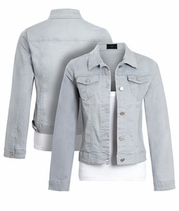ladies tailored denim jacket