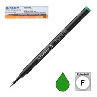 Pk/10 Schneider Topball 850 Rollerball Refills, Green Pk/10 Schneider Topball 850 Rollerball Refills, Green