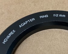Hoya Genuine Hoyarex Adapter Ring 52mm vintage for Hoyarex square holder system
