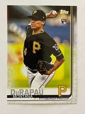 2019 TOPPS UPDATE MONTANA DURAPAU #US228 ROOKIE PITTSBURGH PIRATES BASEBALL CARD