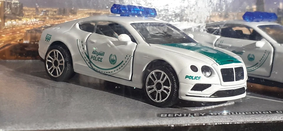Majorette Police DUBAÏ Set 5 Bentley Porsche Lamborghini McLaren pack collection - Photo 3/4