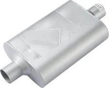 2.5'' Universal Exhaust Muffler with Aggressive Sound, Anti-corrosive Muffler