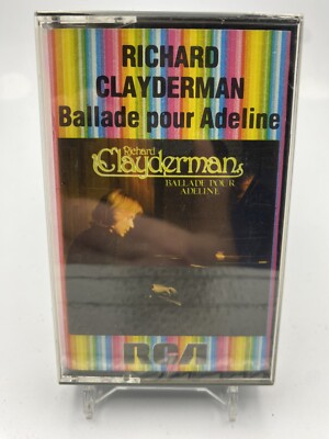 MUSICASSETTA Tape SS RICHARD CLAYDERMAN Ballade pour Adeline Classica Nuovo