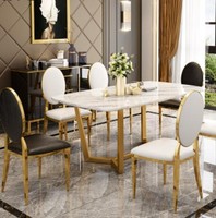 Design Esstisch Moderne Marmor Esszimmer Wohnzimmer KüChe Tische Tisch