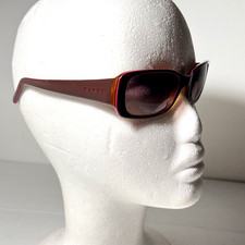 Brand New Ralph Lauren Women's Sunglasses RALPH Brown Pink Amber 7587/S 0TV7 S2