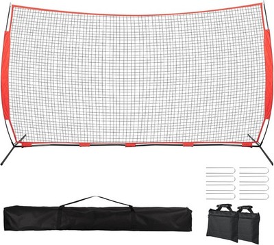 Wiseek Barricade Backstop Net Ball Sports 20x10ft Protection Screen A126G