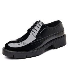 Leather Men's Comfortable Dress Shoes Outdoor Fashion Soft Business Formal Shoes