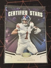 2025 Panini Certified - Certified Stars Malik Nabers #CST-MNS
