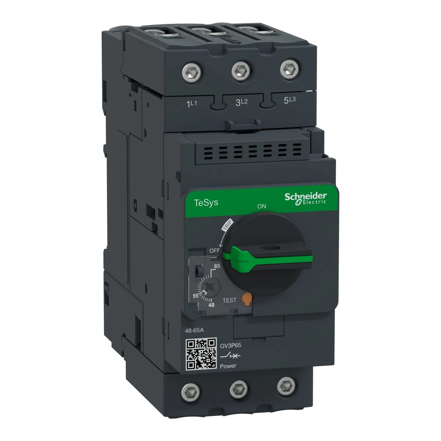 Schneider GV3P65 TeSys GV3 Motor Circuit Breaker 3P 65A 30kW