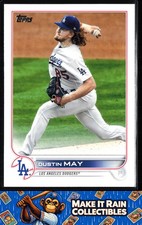 Dustin May 2022 Topps Update #US7 Los Angeles Dodgers Baseball