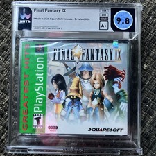 Final Fantasy IX FF9 PlayStation 1 Sealed Wata Graded 9.8 A+