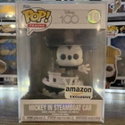 Funko POP! Trains #19; Disney 100; Mickey in Steamboat Car; Amazon Exclusive