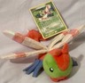 Pokemon Yanma Stuffed Dragonfly 6" With 2004 EX Team Rocket Returns Card 🦋🪲
