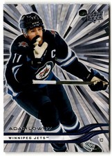 Adam Lowry 2025-26 Upper Deck Silver Outburst #448 Winnipeg Jets