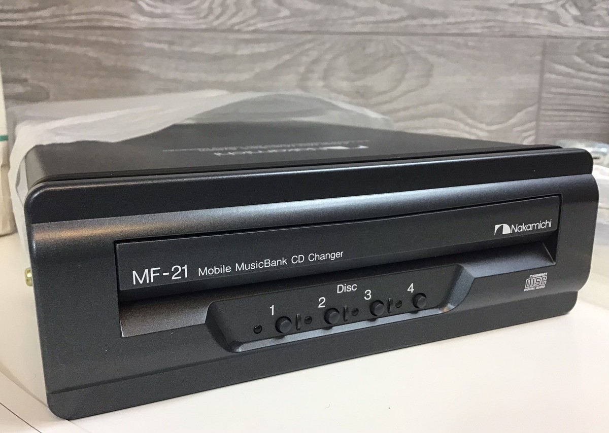 Vintage Nakamichi MF-21FM Mobile MusicBank Car CD Changer - Open