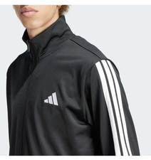 Adidas Primegreen Essentials 3-Stripes Mens Tracksuit black/White Size UK M