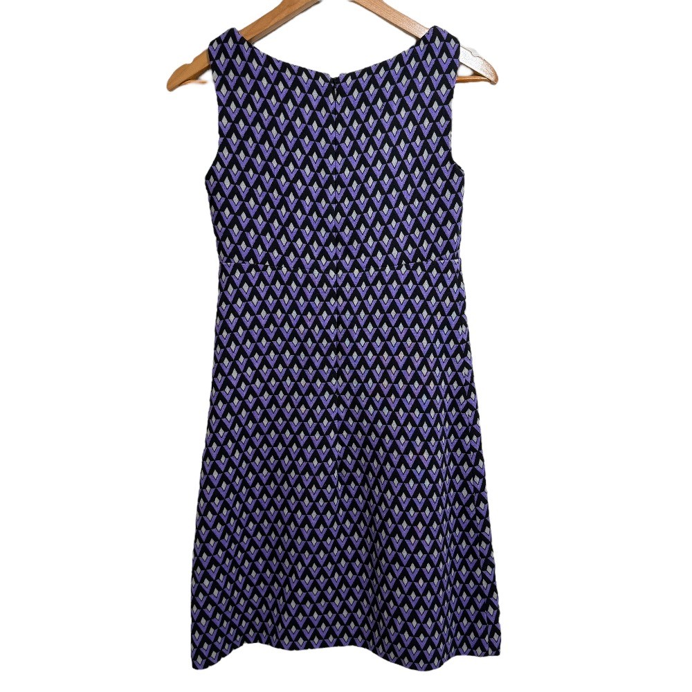 PRADA Geometric Pattern Knee-Length Sleeveless Dr… - image 2