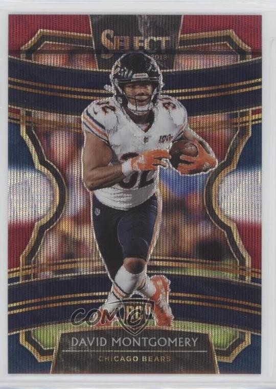 2019 Panini Select Concourse Tri-Color Prizm /199 David Montgomery #27 0j7s