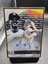 2020 Topps Gold Label Mike King #GLA-MKI Framed Auto RC Rookie New York Yankees