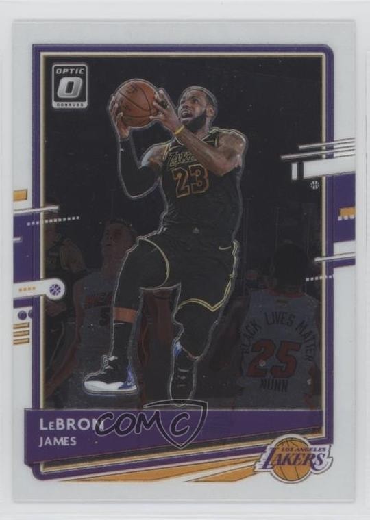 2020-21 Panini Donruss Optic LeBron James #13 1p0z