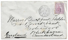 1885 NEW SOUTH WALES NSW AUSTRALIA SYDNEY TO WHITEHAVEN COVER