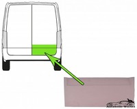 Reparaturblech TüR Hinten Rechts FüR VW Transporter T4 90-03