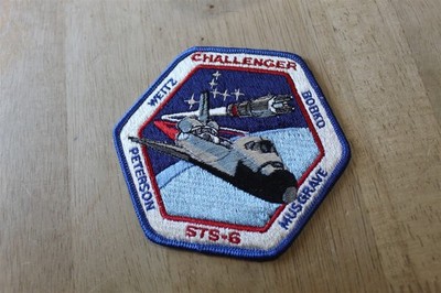 CHALLENGER STS-6 SPACE SHUTTLE PATCH - 