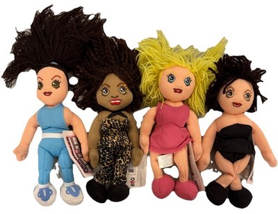 NEW (Other) The Idea Factory 1998 Spice Girls Beanbags Complete Set w/Tags READ