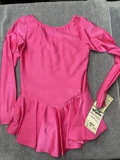 Body Wrappers Skirted Leotard Pink Size Medium Style 997