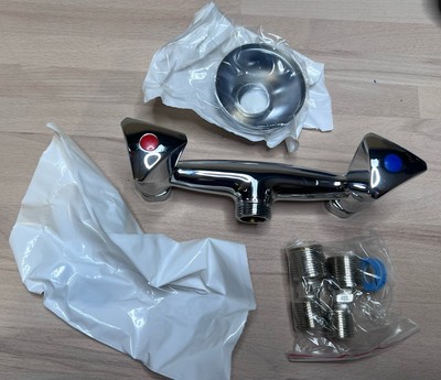 Brause-Zweigriffarmatur Duscharmatur 1/2 Ventiloberteile Brausearmatur TopSelect