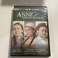 L.M. Montgomery's Anne of Green Gables 3 Movie Collection 3 DVD Set 2017 PBS