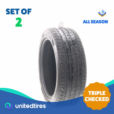 Set of (2) Used 255/45ZR20 Advanta HP Z-02 105W - 7.5/32