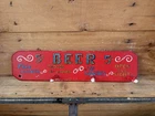 Vintage Red Wooden Beer Sign Retro Tavern Wall Decor  Saloon Pub PlaqueCoat Pegs