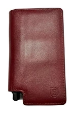 Ekster Leather RFID Wallet Parliament Merlot Red