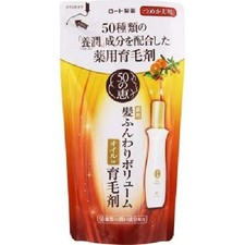  Set of 2 Rohto 50 Megumi Hair Fluffy Volume Hair Growth Agent Refill 150ml