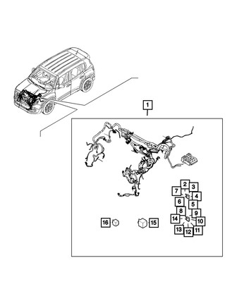 Genuine Mopar Electrical Relay US Canada Mexico 68405980AA