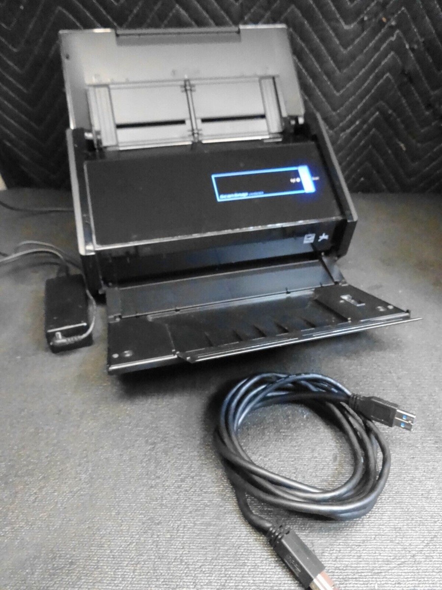 Fujitsu ScanSnap iX500 Color 2 Sided Document Scanner w/ Power