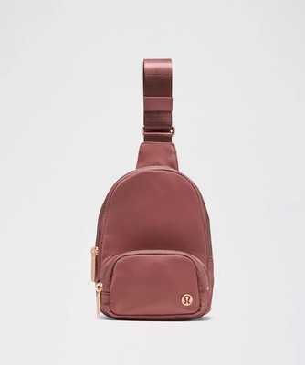 Lululemon Everywhere Sling Bag Small 2L Dusk Rose Gold Crossbody Bag NEW W TAGS