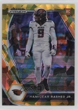 2021 Panini Prizm Draft Picks Gold Ice Prizm Hamilcar Rashed Jr #141 1gu1