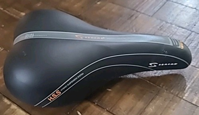 #ad Serfas HSS E Gel Pressure Relief Bike suspension seat saddle $15.00