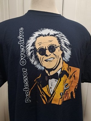 Men's LARGE (?) T-Shirt ~ ''Professor Overdrive'' ~ Summit Racing Equipment