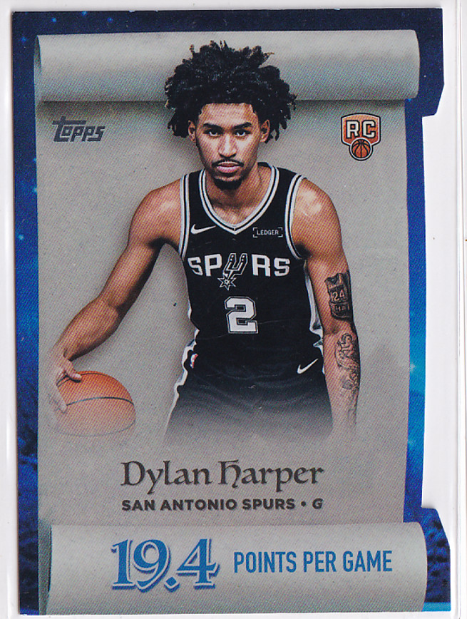 2025-26 Topps Holiday Making The Nice List #ML-2 Dylan Harper RC (#2)